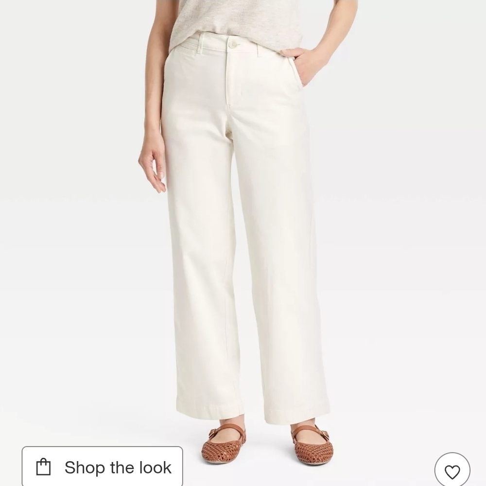 Universal Thread Mid-Rise Straight Leg Relaxed Chino Pants - Picture 2 of 8
